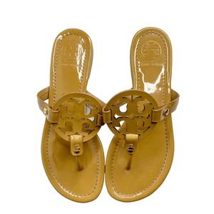 Tory Burch Miller Sandal Camel Nude Tan Size 7